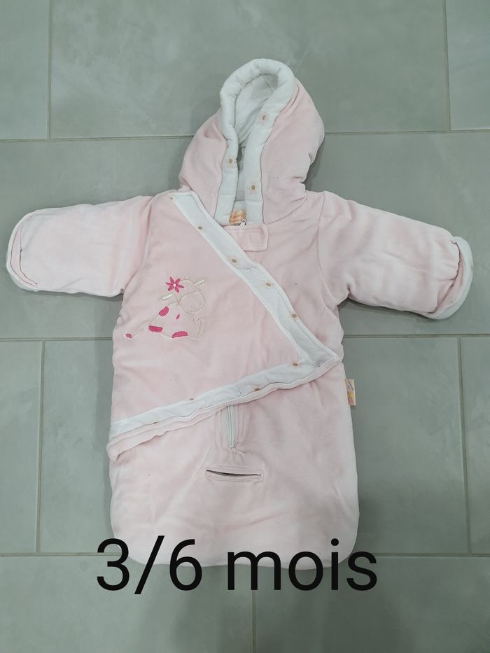 Combi pilote / nid d'ange 3/6 mois