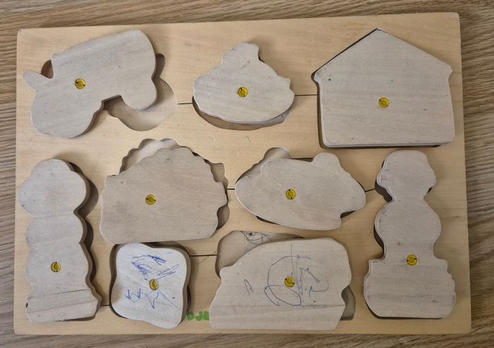 Lot de 4 Puzzles en bois - photo numéro 7