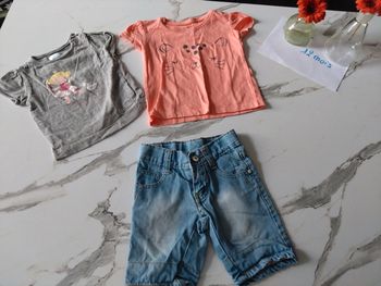 Lot bébé fille 12 mois été