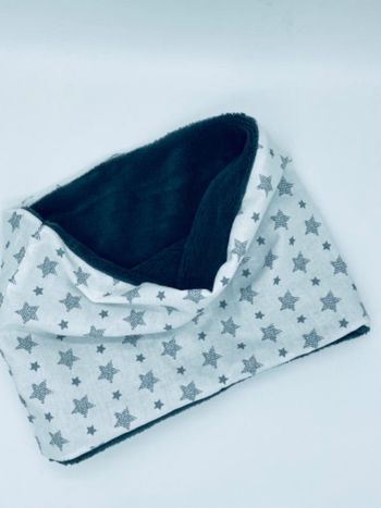 Snood tour de cou cache cou enfant bébé motifs et taille au choix