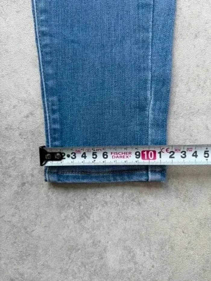Jeans Levi's Mile High Super Skinny W27 FR36 coupe skinny bleu Femme Women pan575b - photo numéro 5