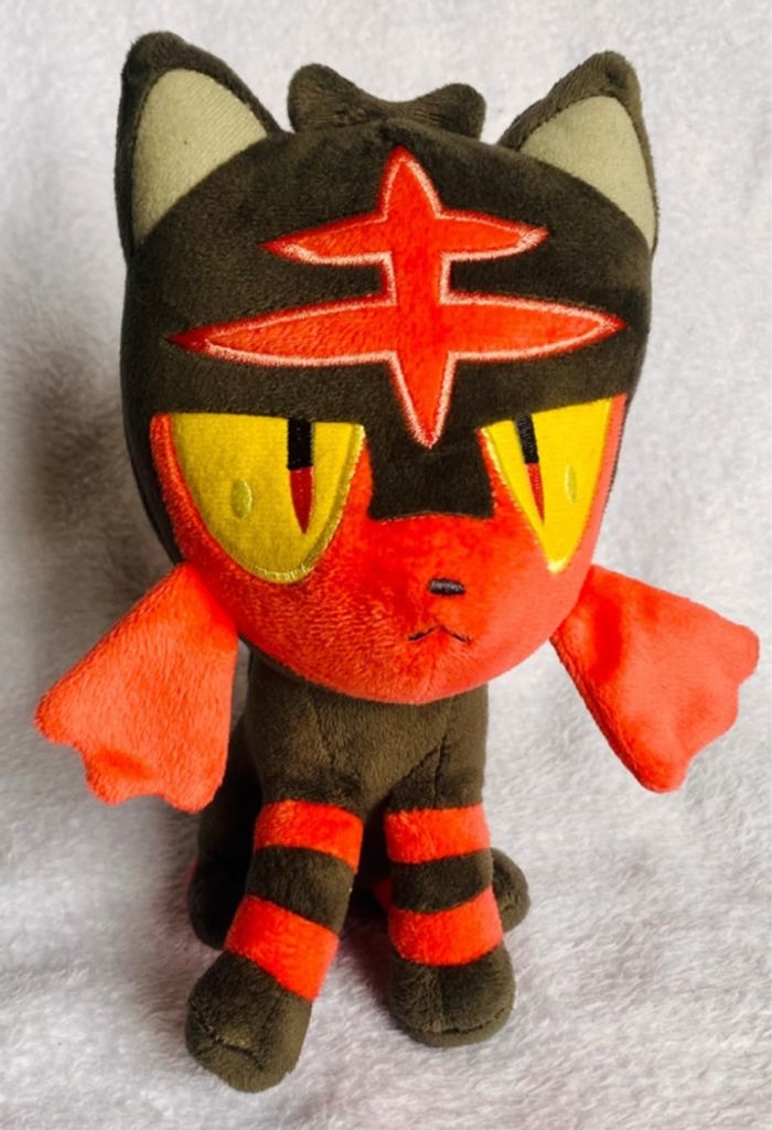 COLLECTOR Peluche TORRACAT (Matoufeu) Pokémon Center 2017 - RARE Import - photo numéro 2