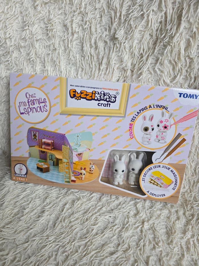 Activité manuelle tomy maison des lapins