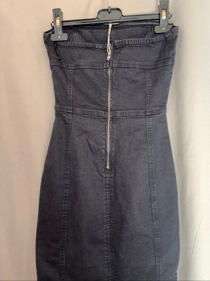 Robe longue en jean Bershka XS - photo numéro 7