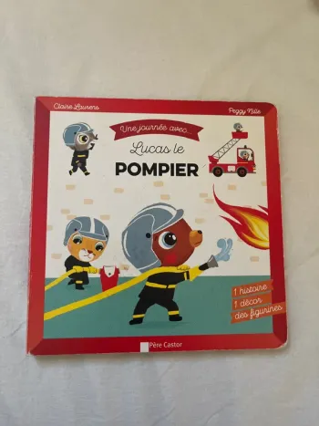 Livre Lucas le pompier