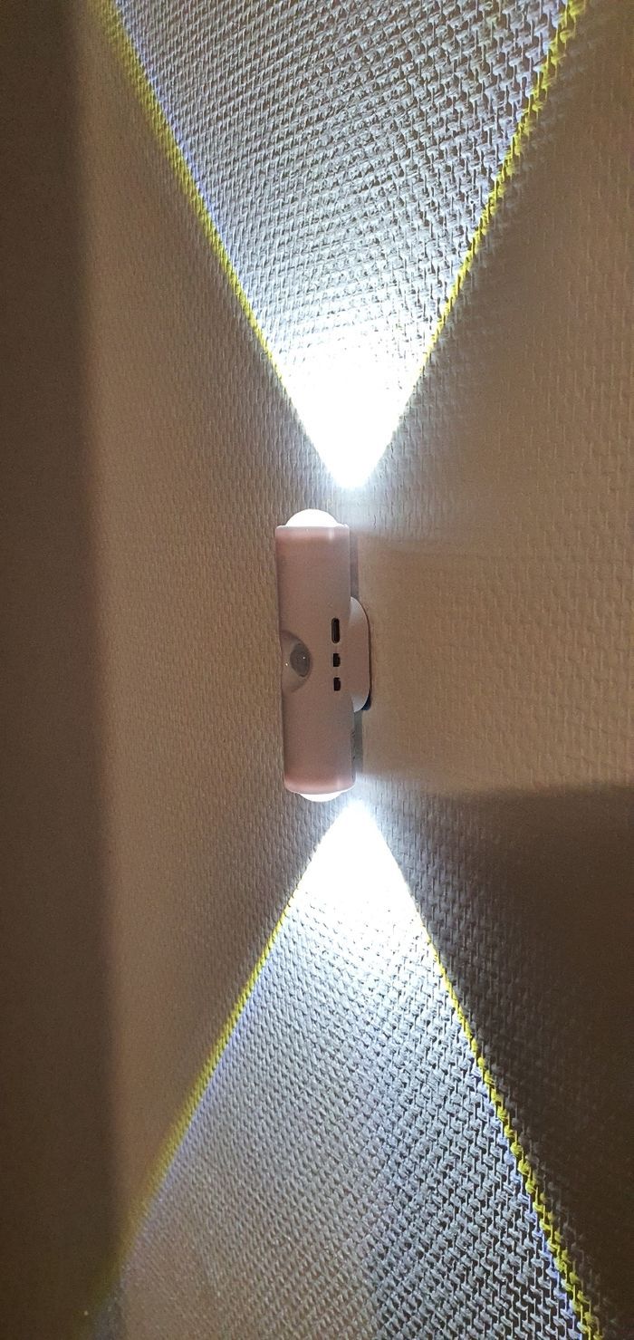 Veuilleuse inteligent détecteur de mouvement rechargeable USB neuf sur carton - photo numéro 2