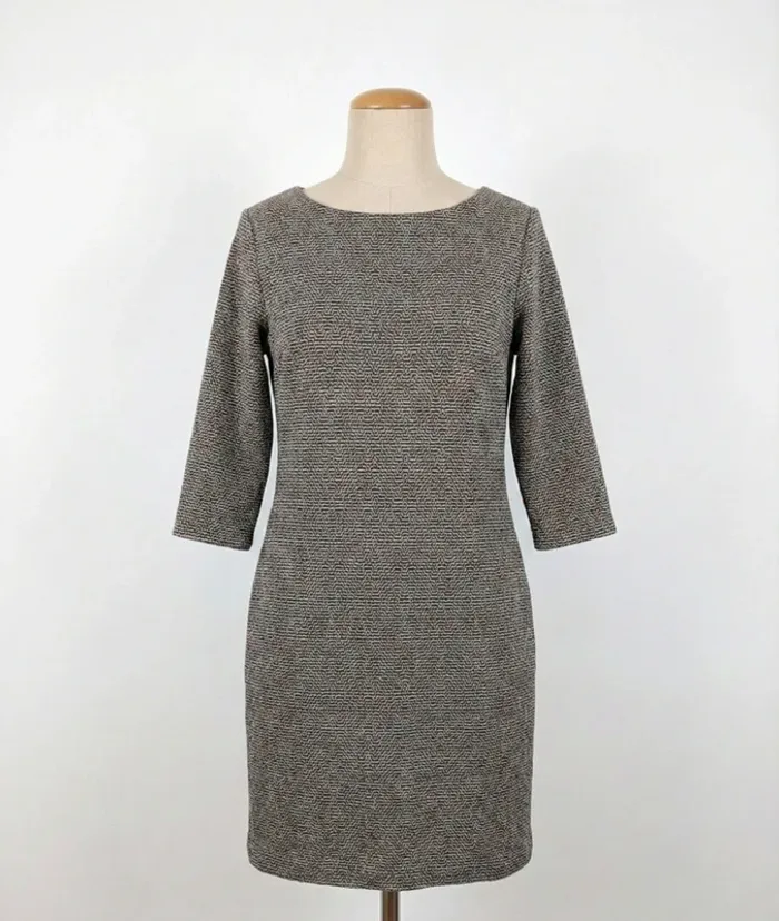 Robe droite texturée fils brillants - Camaïeu Taille M (38)