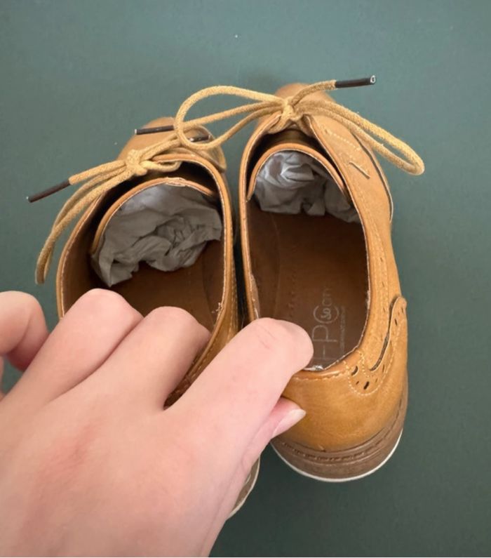 Chaussure de ville marron - photo numéro 4