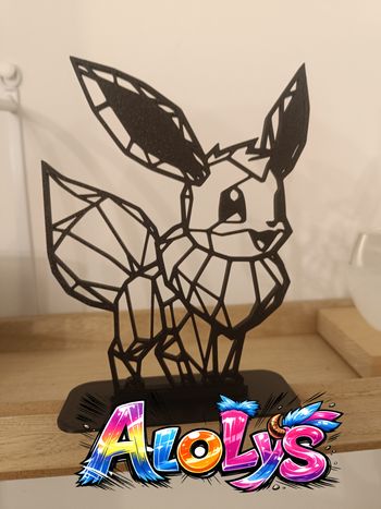 Décoration géométrique Pokémon – Eevee / Évoli