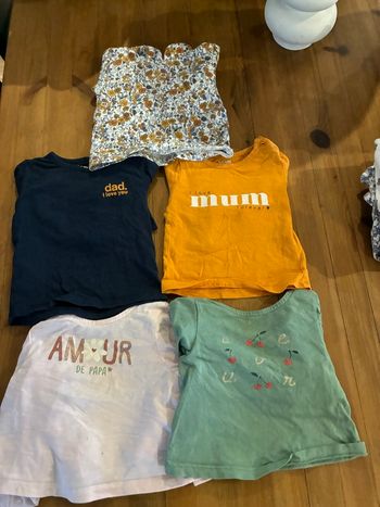 Tee shirts manche longue bébé fille 