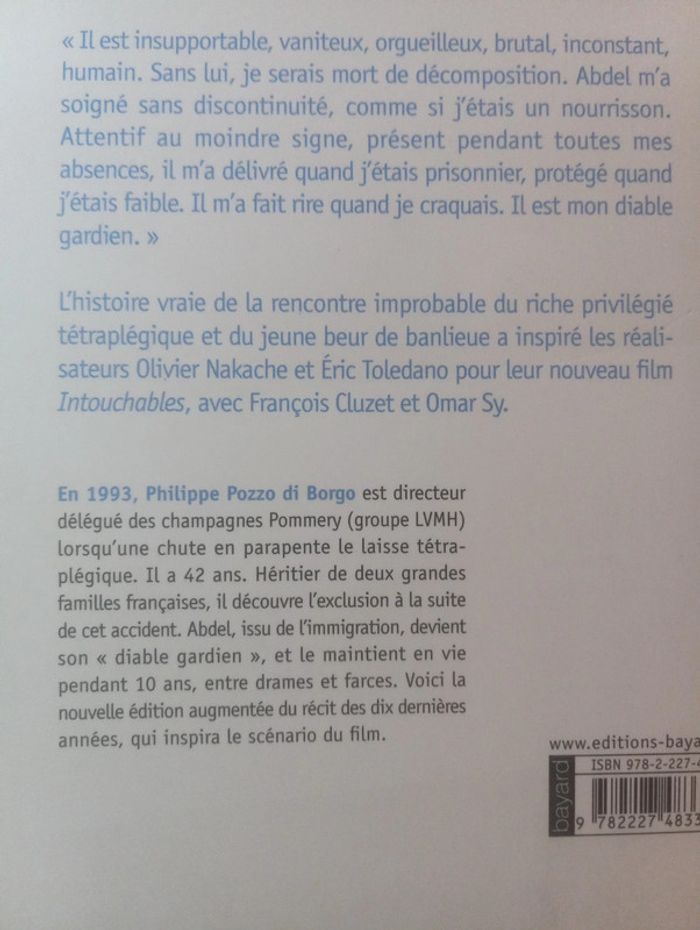 Philippe Pozzo di Borgo - Le second souffle suivi de Diable gardien - photo numéro 3