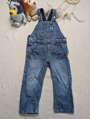 Salopette jeans 2 ans