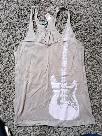 T shirt guitare S