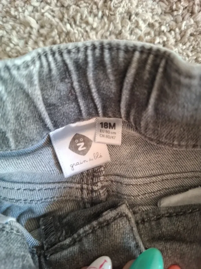 Lot 2 pantalon 18 mois fille - photo numéro 4