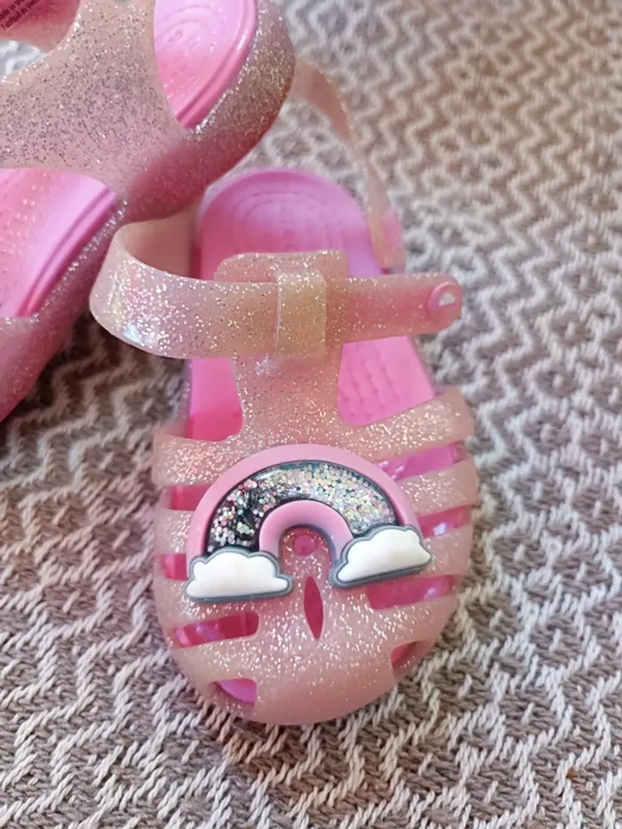 Méduses Crocs arc-en-ciel C6 soit taille 22-23 - photo numéro 2