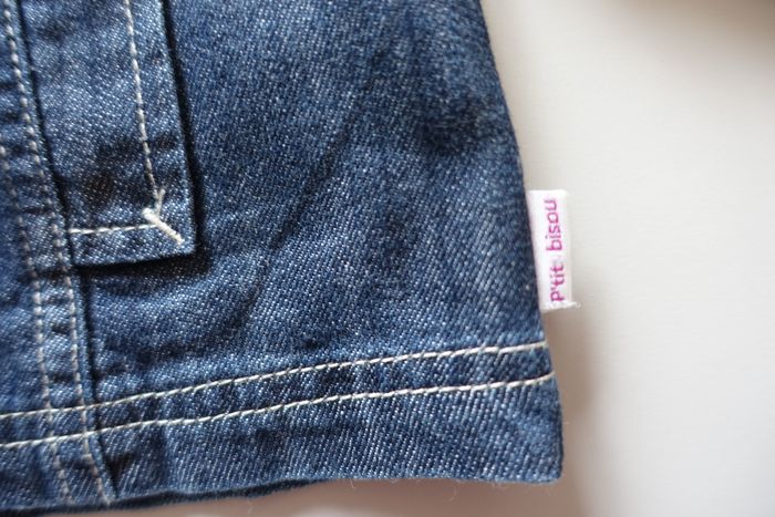 Veste jean bébé  6 mois - photo numéro 4