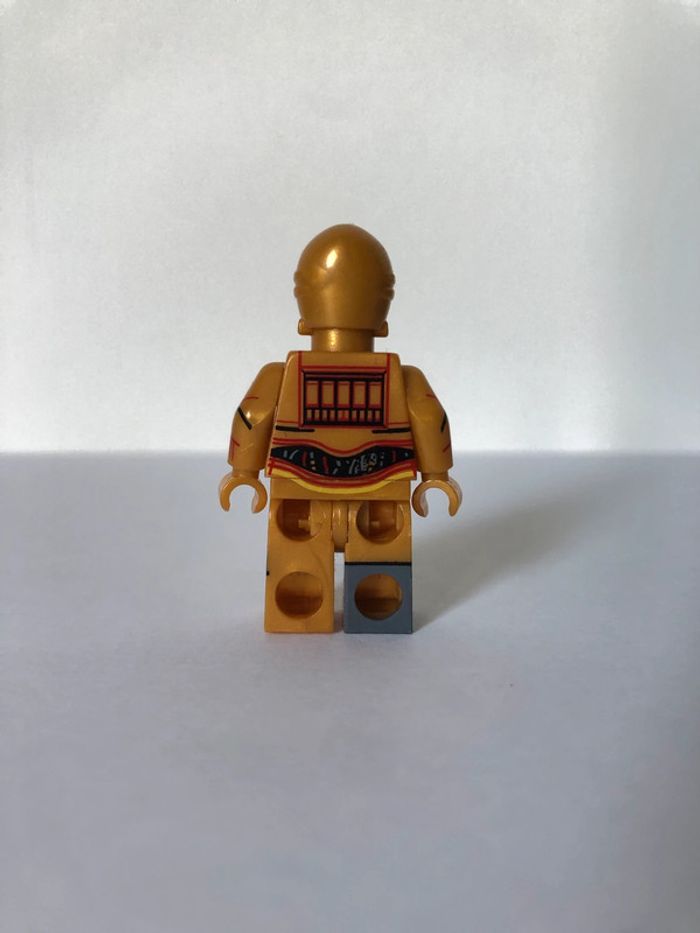 Figurine type lego droïde C3PO. Star Wars - photo numéro 3
