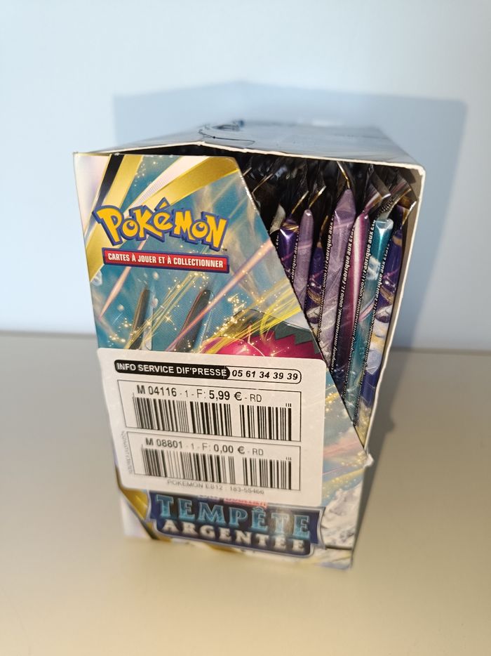 Pokémon - Display 36 Boosters EB12 Tempête Argentée - photo numéro 3