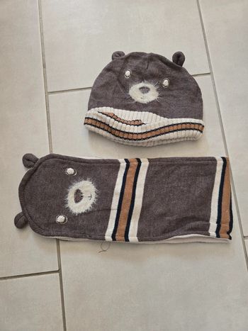 Bonnet écharpe