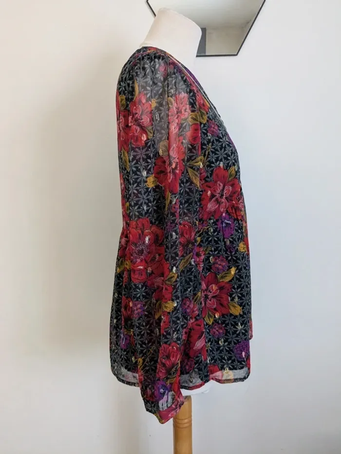 Blouse fleurie T38 : Promod - photo numéro 5