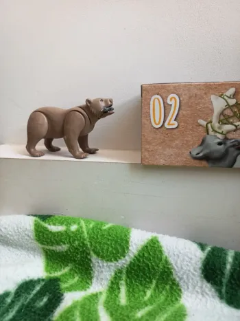 Ours et poisson  Playmobil