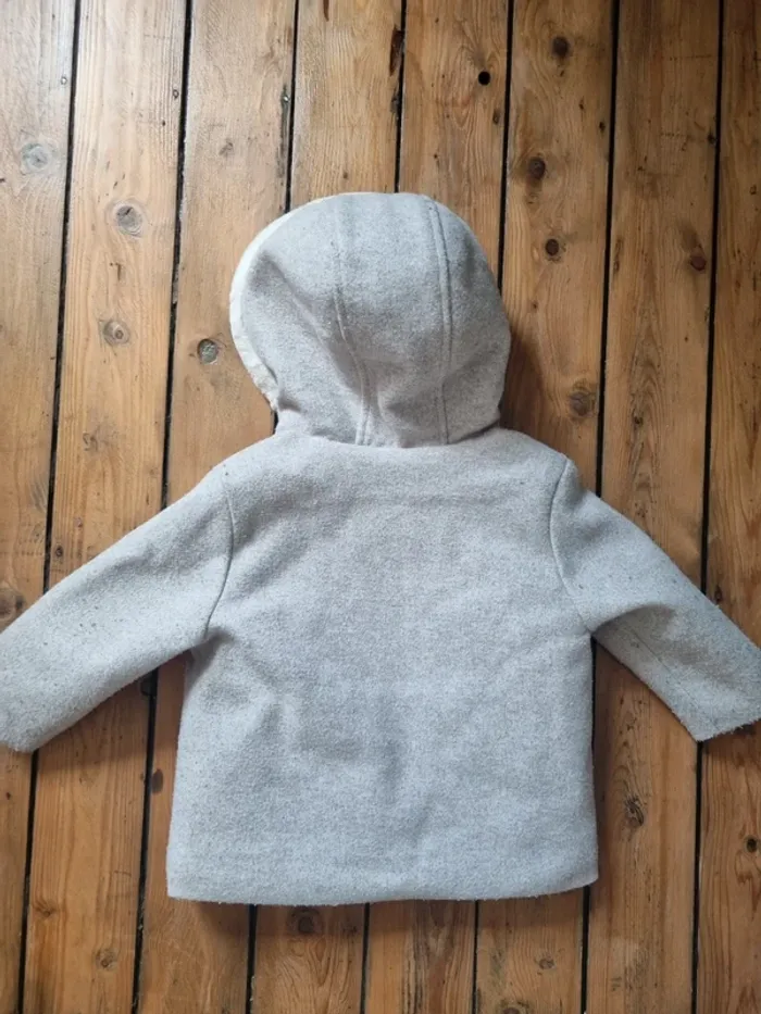 Manteau hiver capuche 18mois - photo numéro 2