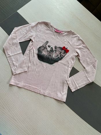 Tee-shirts ML chat 8 ans NKY