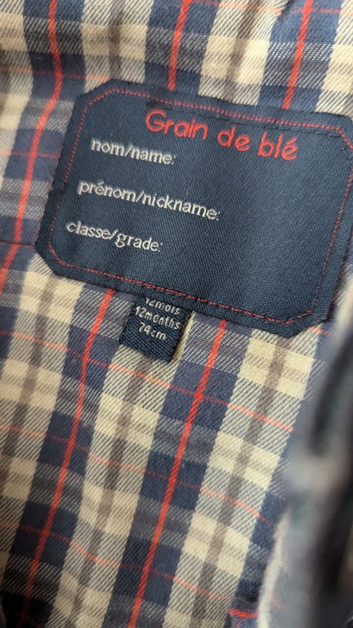 Veste en jean 12 mois - photo numéro 4