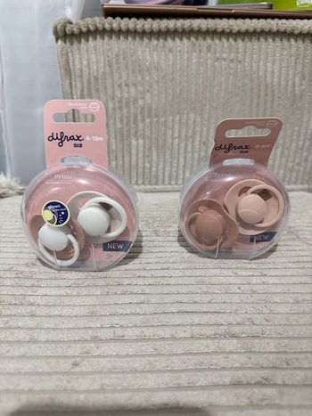 Lot de 4 tétines difrax lovi 