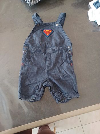 Salopette short 12 mois