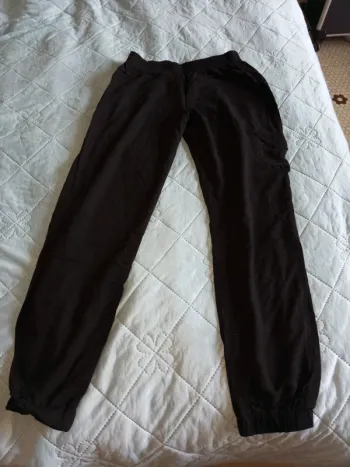 Pantalon cargo avec poches noir 36