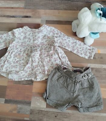 Ensemble sergent major taille 18 mois