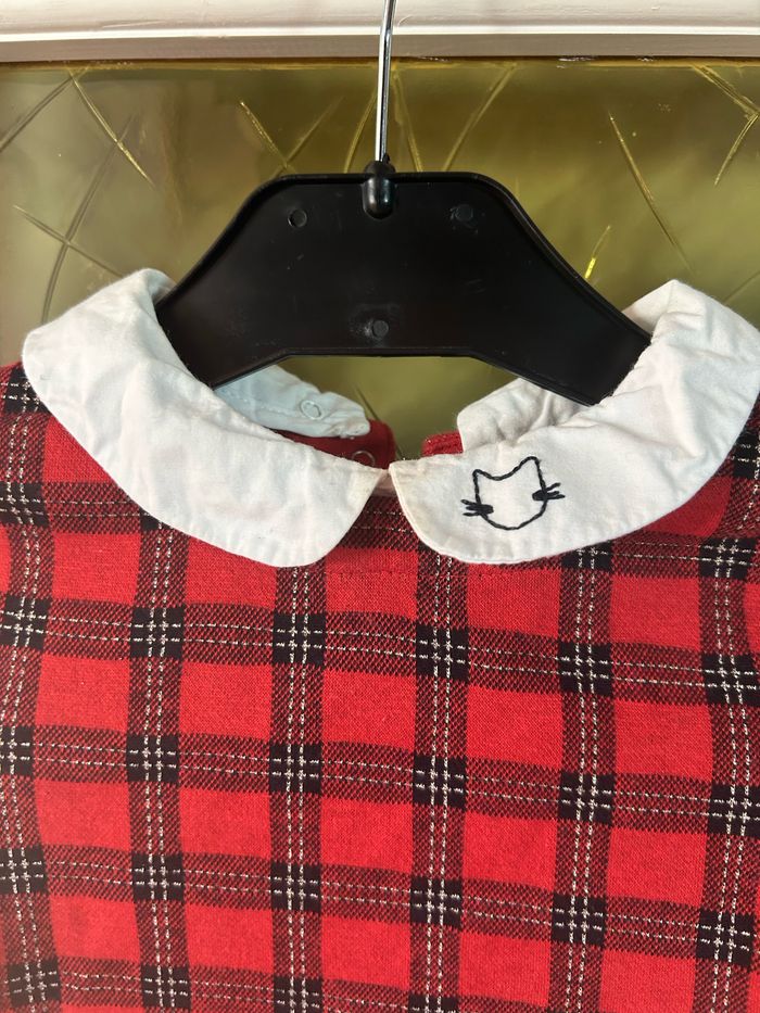 Robe imprimé carreaux okaidi 3 ans - photo numéro 4