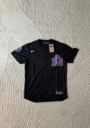 T-shirt à bouton PSG / MLB