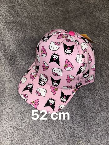 Casquette hello kitty kuromi