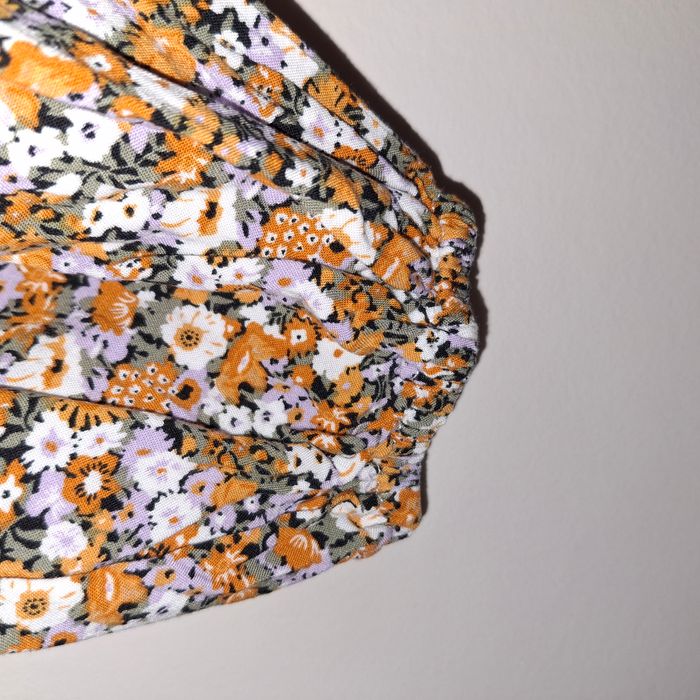 Blouse bohème fleurie multicolore – manches longues, col en V – Taille S/M - Only - photo numéro 8