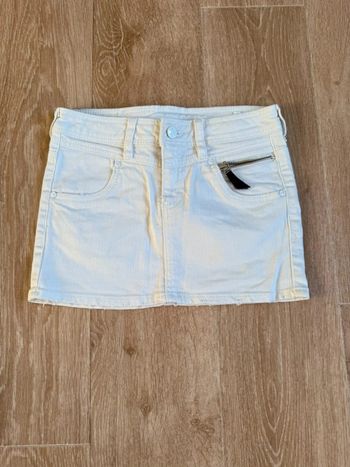 🎀 Jupe courte blanche 9-10 ans H&M