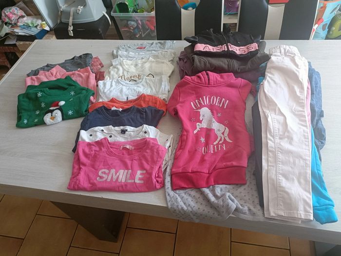 Lot vêtements fille 6 ans hiver