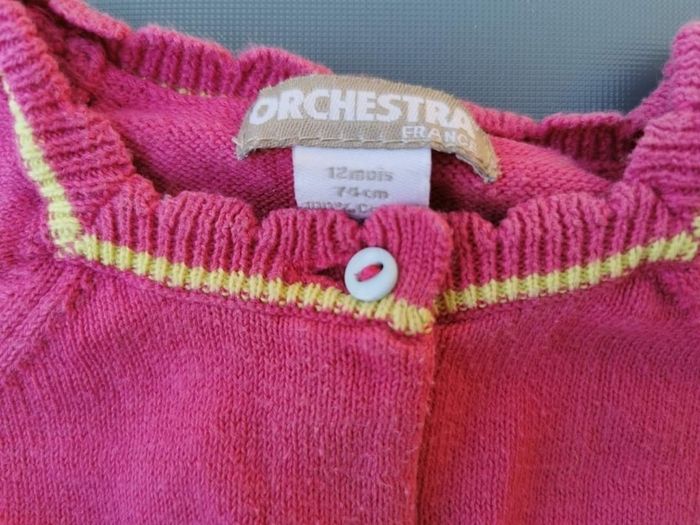 Gilet orchestra 12 mois fille - photo numéro 3