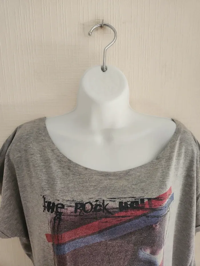 Tee-shirt coupe large Pimkie taille M - photo numéro 4