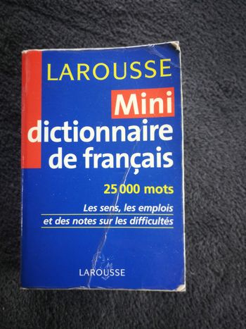 Larousse mini dictionnaire de français