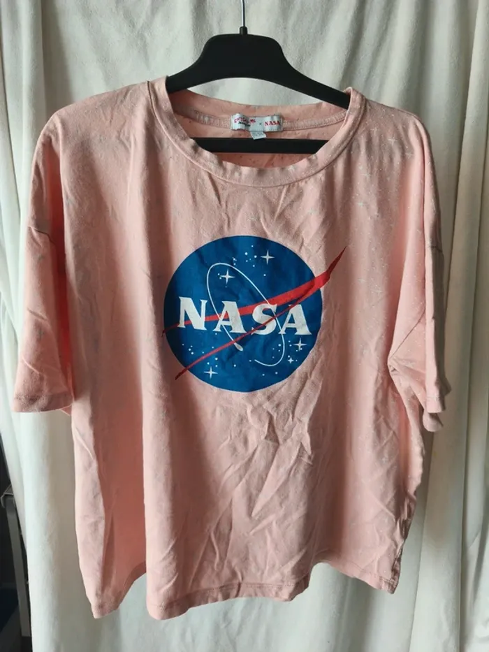 T-shirt rose taille:S/M
