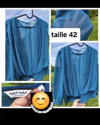 Chemisier /blouse nafnaf t42 femme