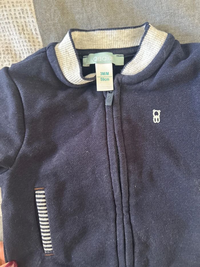 Ensemble jogging obaibi garçon 3 mois - photo numéro 2