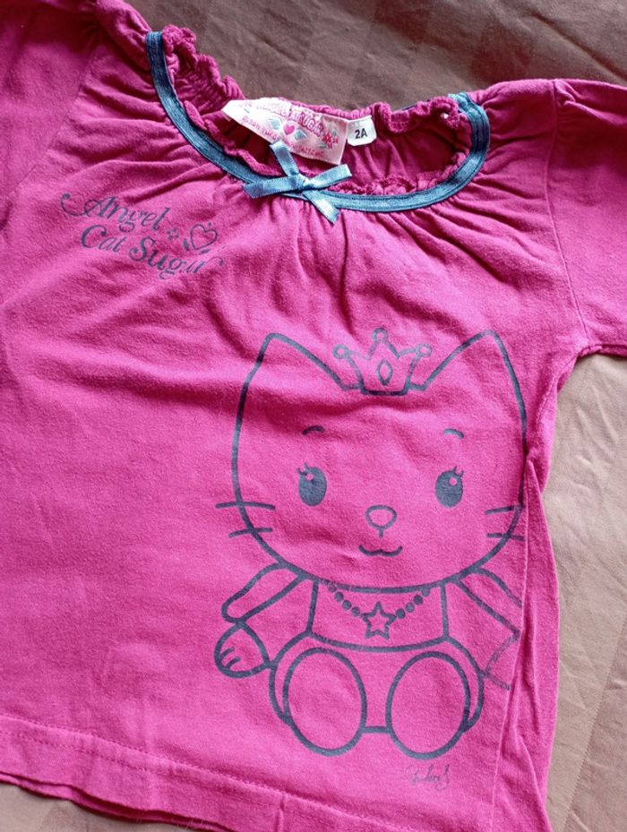 🧸 T-shirt petite fille  🧸 - photo numéro 2