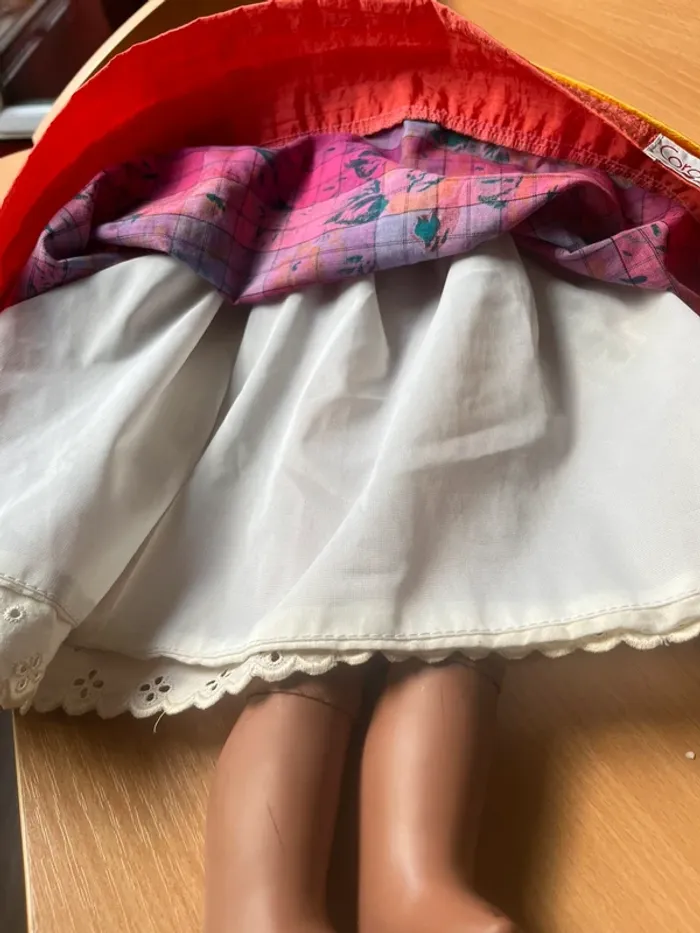 Poupée Corolle Canelle – 52 cm – 1989 – Très bon état – Robe d’origine - photo numéro 9