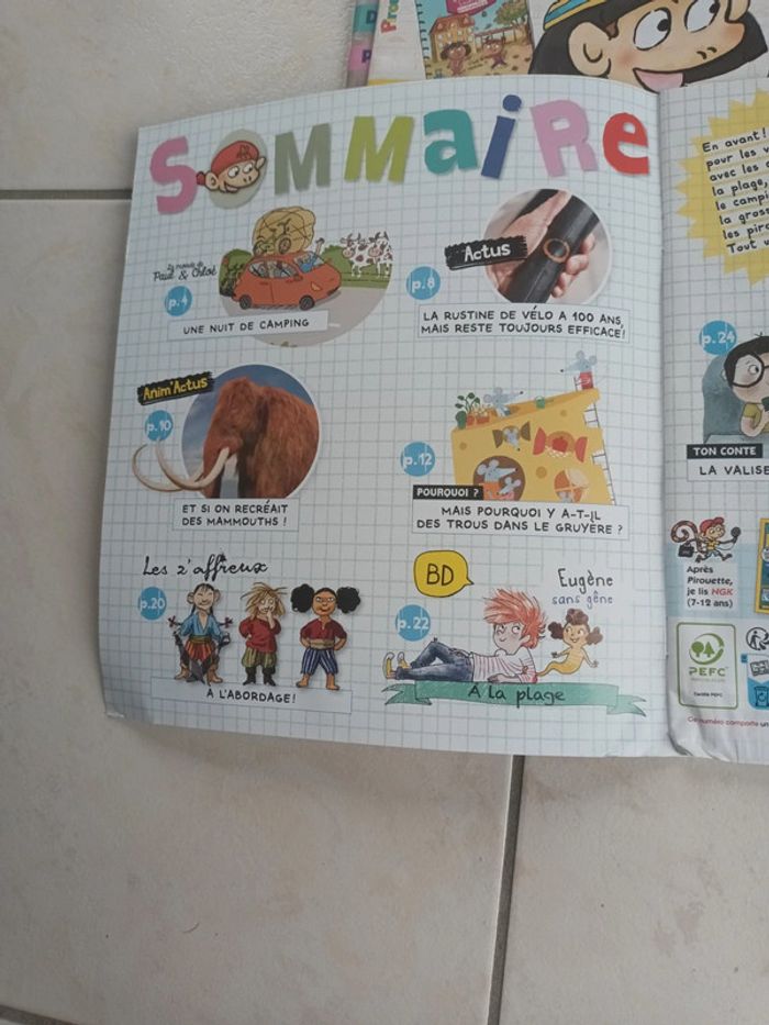 Lot de 10 magazines Pirouette pour enfants de 5 à 8 ans - photo numéro 5