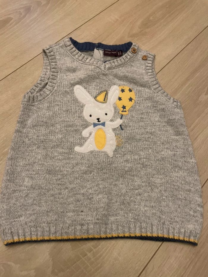 Pull sans manches sergent major 24 mois