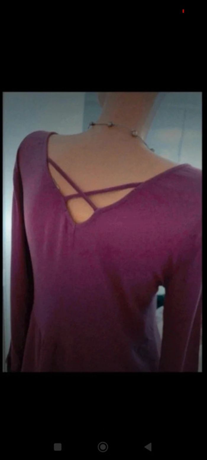 Jolie blouse en viscose taille S - photo numéro 4
