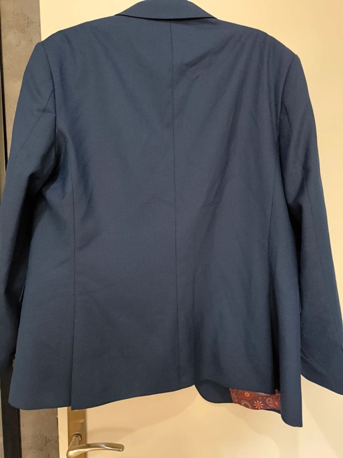 Veste couleur pétrol costume taille 42 neuf benetti - photo numéro 7